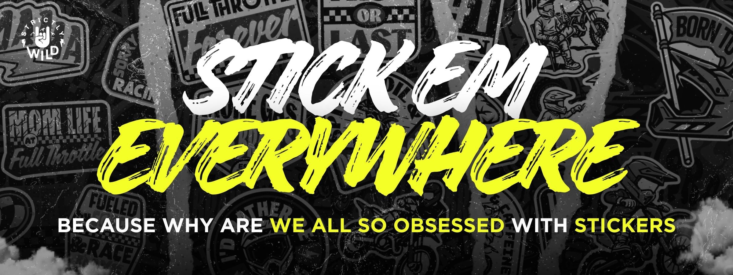 Moto-Inspired Stickers