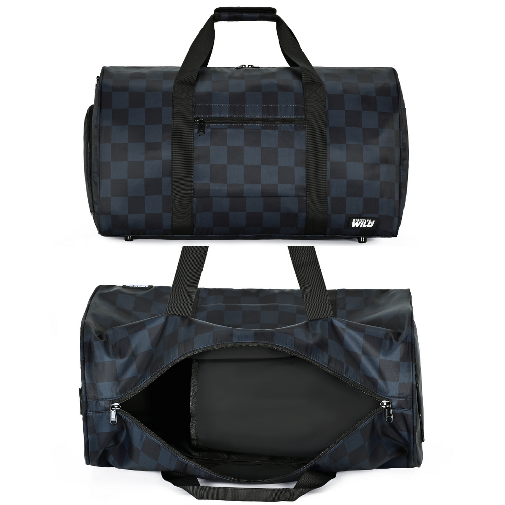 Stealth Checker Duffel Bag - Strictly Wild