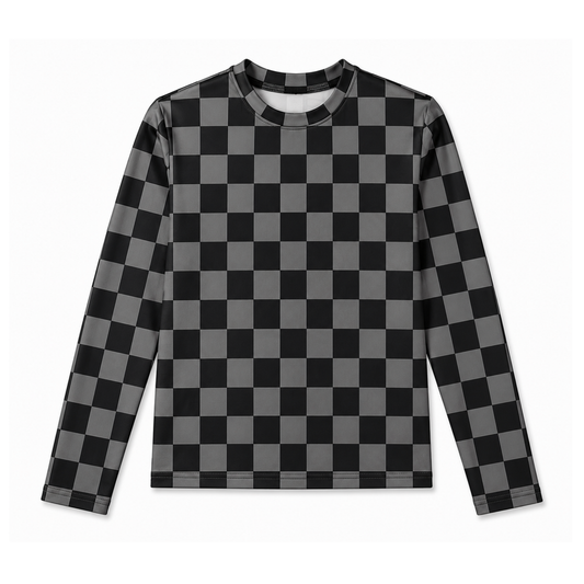 Stealth Checker Long Sleeve / PREORDER shipping Aug 3 - 14