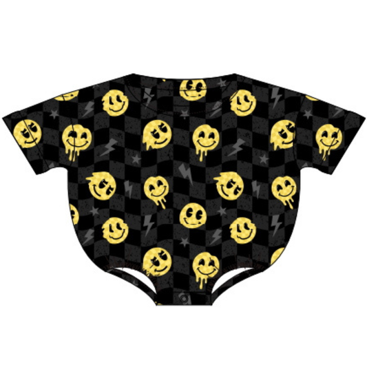 Smiley Speed Bubble Romper / PREORDER: shipping June 22 - 30