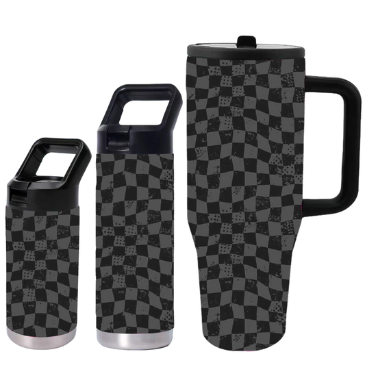 Stealth Checker Cups / PREORDER: best shipping Dec 4 - 18