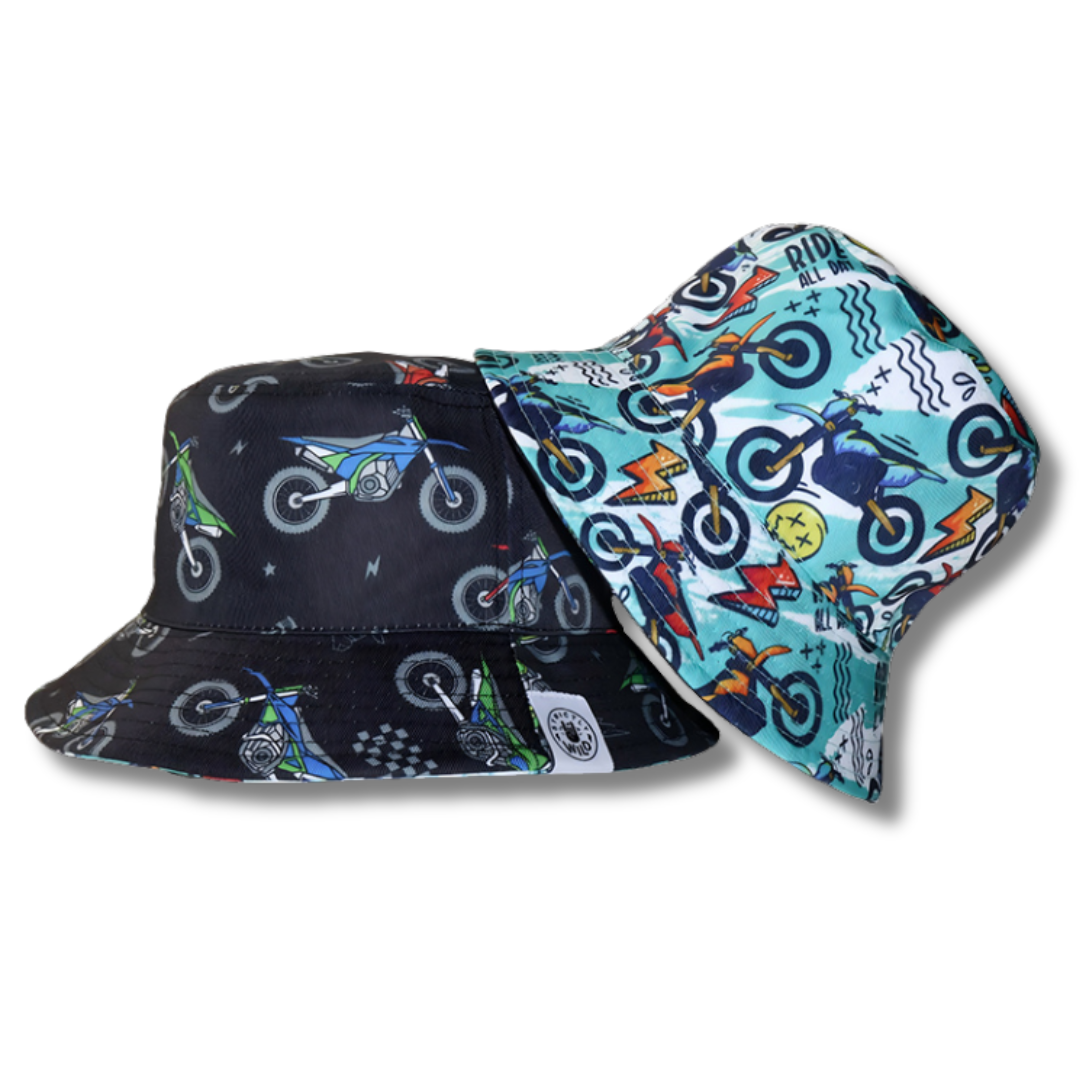 Reversible Bike Life / Ride All Day Bucket Hat