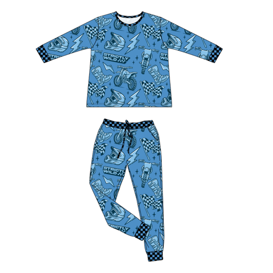 Race Day Kit 2 Piece Pajamas / PREORDER: shipping Nov 16 - Dec 9