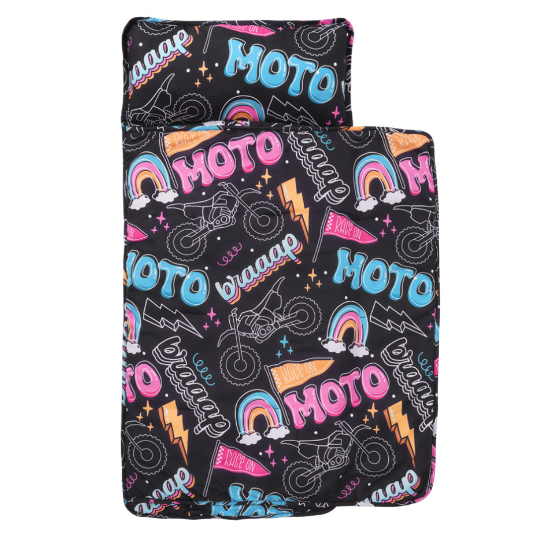 Moto Girl Nap Mat - Strictly Wild