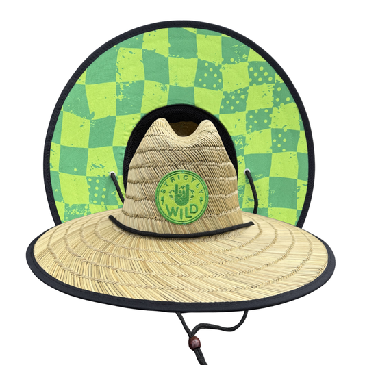 Highlighter Holeshot Straw Hat / PREORDER - shipping June 22 - 30