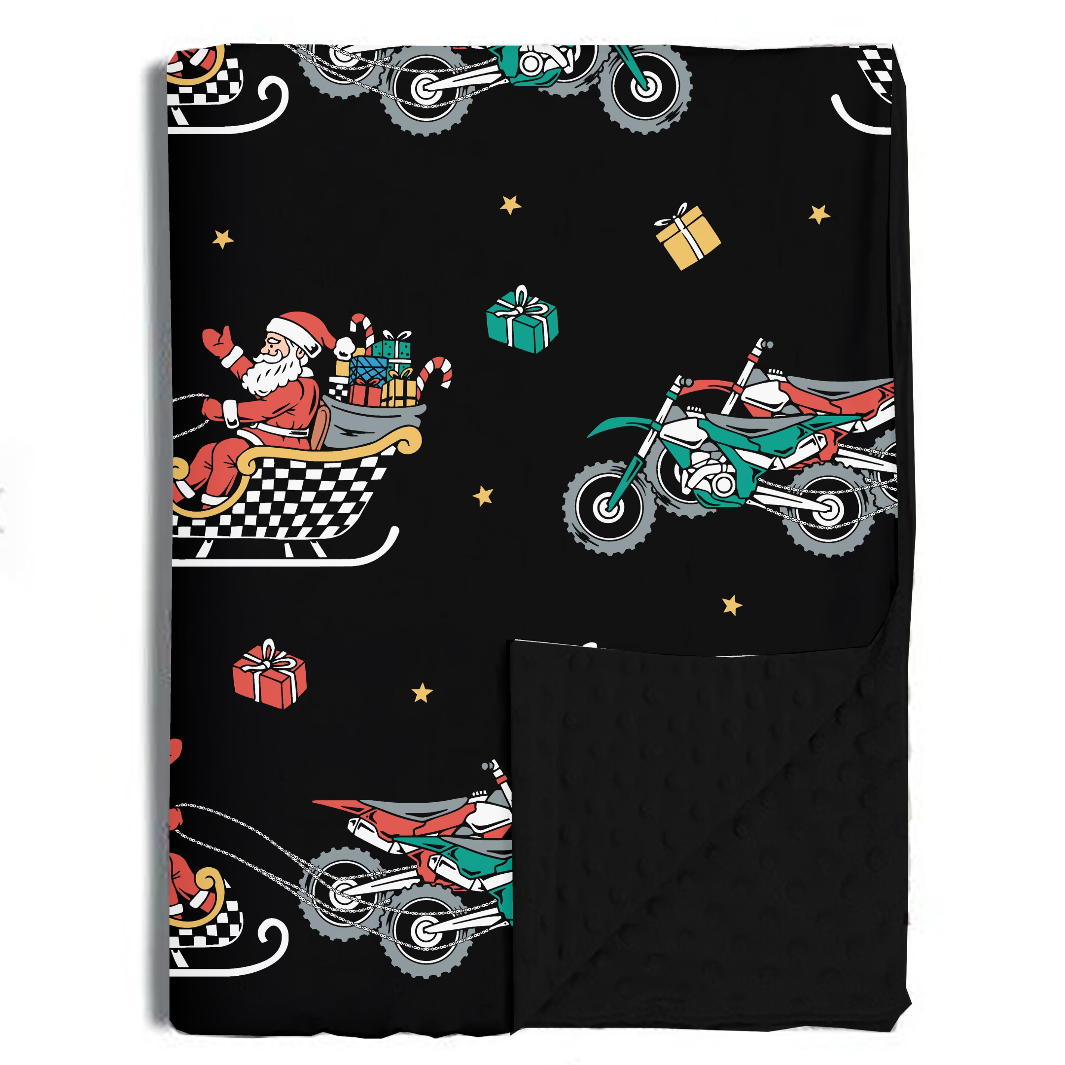 Santas Speedy Sleigh Blanket / Large