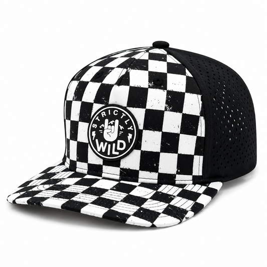 Classic Checker Snapback / PREORDER: est shipping Dec 4 - 18