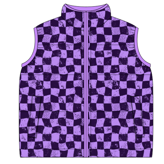 Braaap Berry Puffer Vest / PREORDER: shipping October 28 - Nov 18
