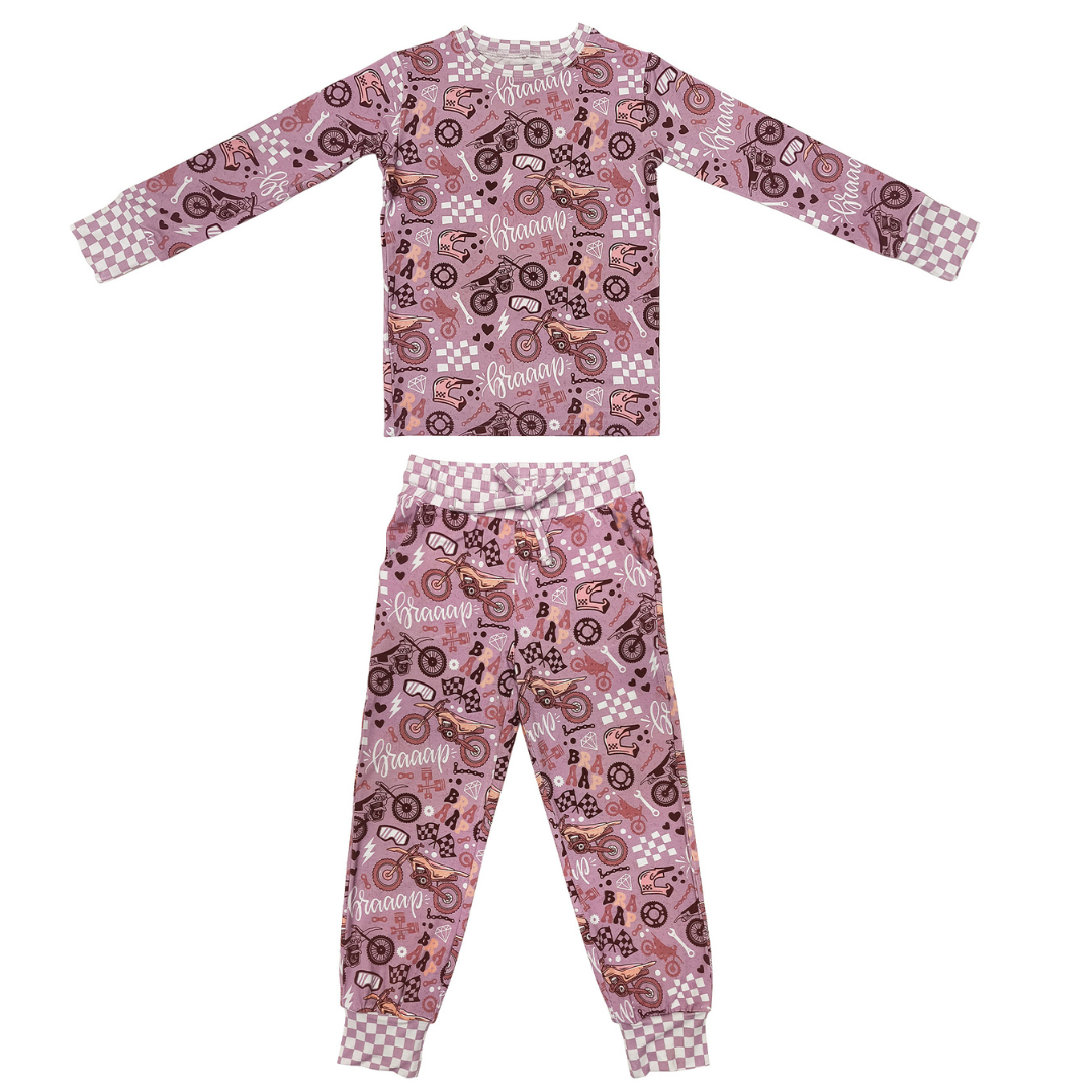 Braaap Like A Girl 2 Piece Pajamas