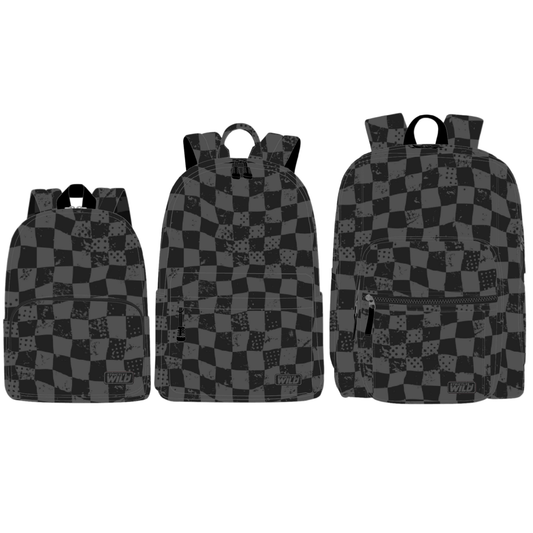 Stealth Checker Backpacks / PREORDER: shipping July 1 - 13