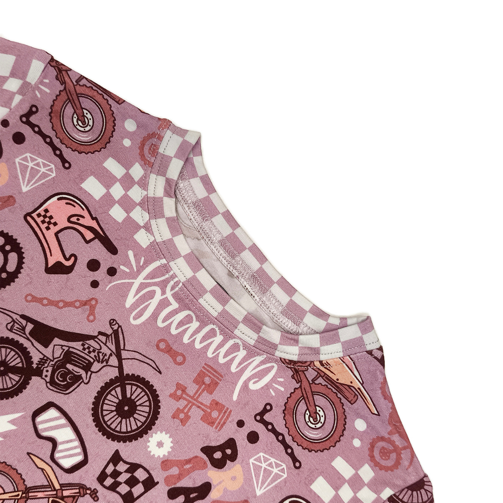 Braaap Like A Girl 2 Piece Pajamas / PREORDER: May 20 - May 27