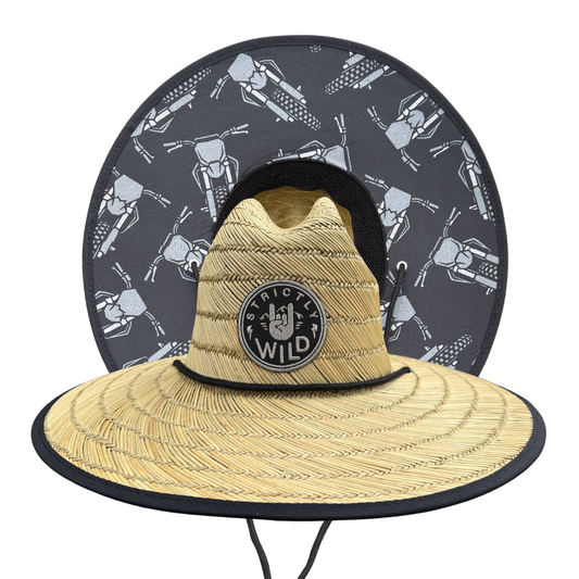 Dirt Bike District Straw Hat / PREORDER - shipping June 22 - 30