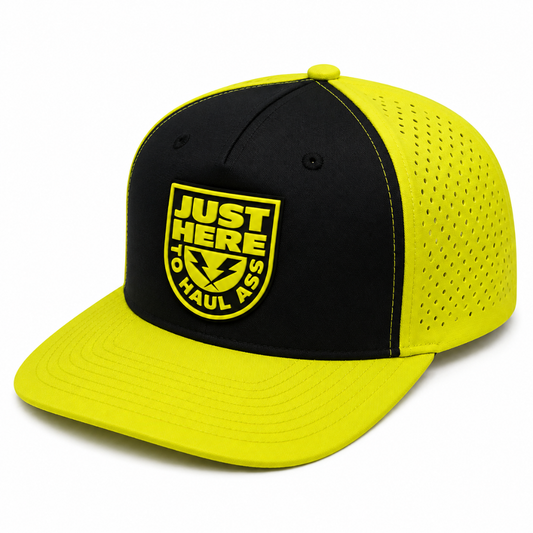 Just Here To Haul Ass Snapback / PREORDER: est shipping Dec 4 - 18