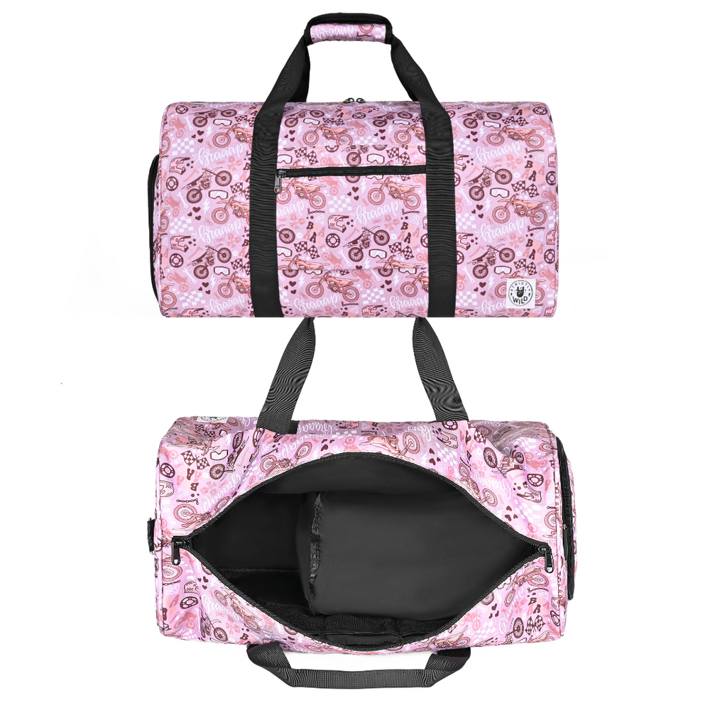 Braaap Like A Girl Duffel Bag - Strictly Wild
