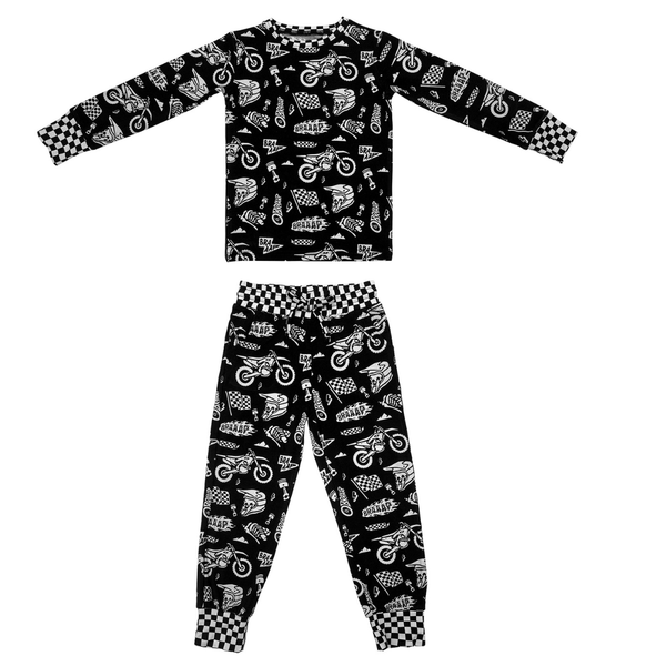 Lightning Speed 2 Piece Pajamas – Strictly Wild