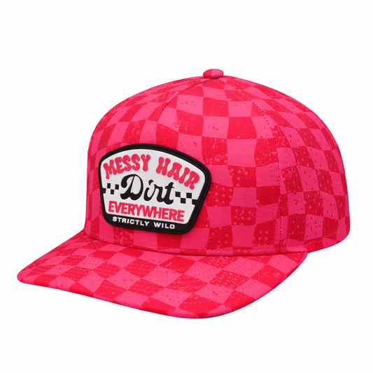 Messy Hair Dirt Everywhere Snapback / PREORDER - shipping June 22 - 30