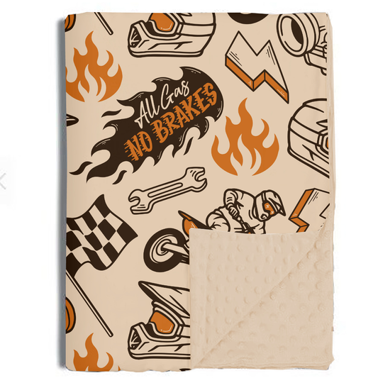 All Gas No Brakes Blankets / PREORDER: shipping Aug 24 - Sep 7