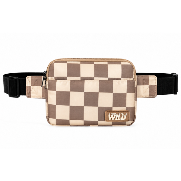 Checkered Crossbody Bags and Moto Fanny Packs – Strictly Wild