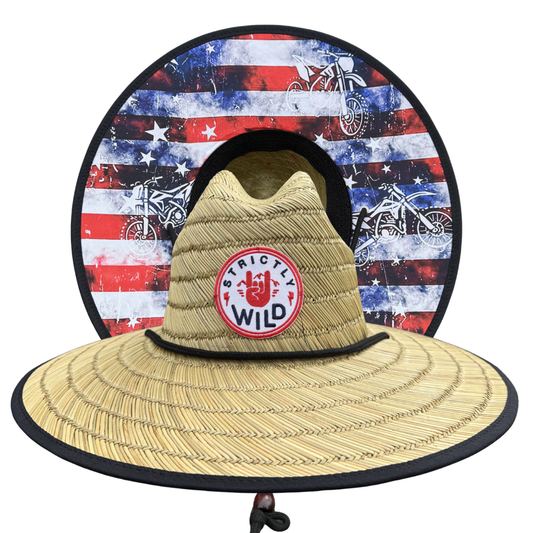 All American Ripper Straw Hat / PREORDER - shipping June 22 - 30