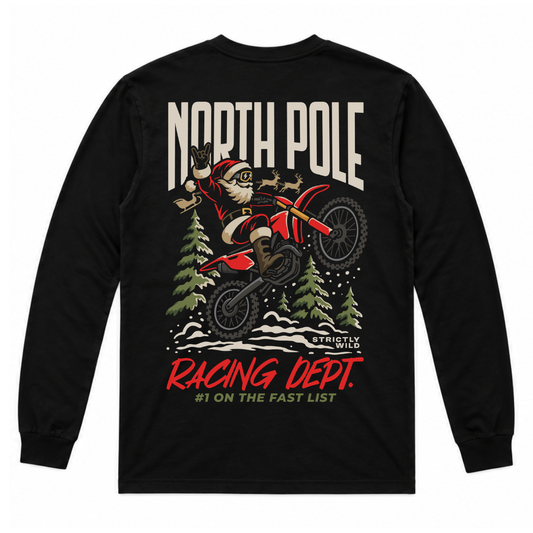 North Pole Racing Dept Long Sleeve / PREORDER: shipping Nov 9 - 16