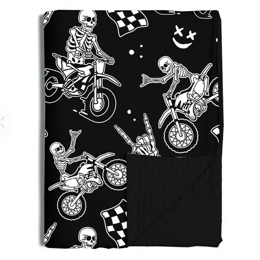 Bikes N Bones Blankets