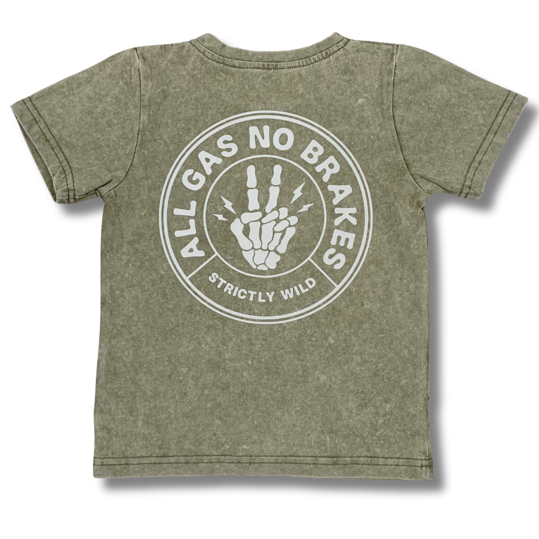 All Gas No Brakes T-Shirt (2T-3XL) - Strictly Wild