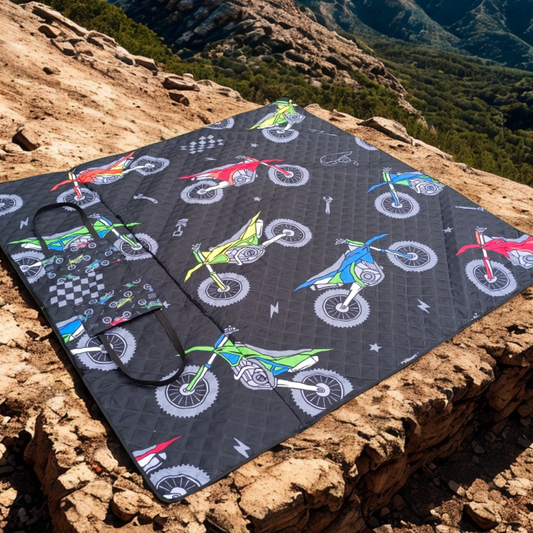 Bike Life Track Mat / *PREORDER - SHIPPING OUT BETWEEN JULY 3 - 11* - Strictly Wild