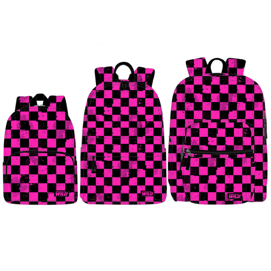 Pit Stop Pink Backpacks / PREORDER: shipping July 1 - 13