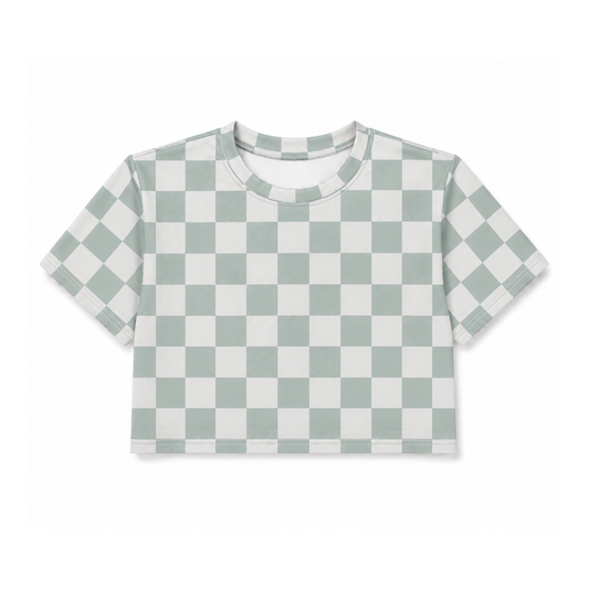 Sage Sender Crop Top / PREORDER shipping Aug 3 - 14