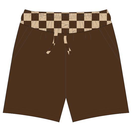 Checkered Canyon Shorts / PREORDER: shipping June 22 - 30