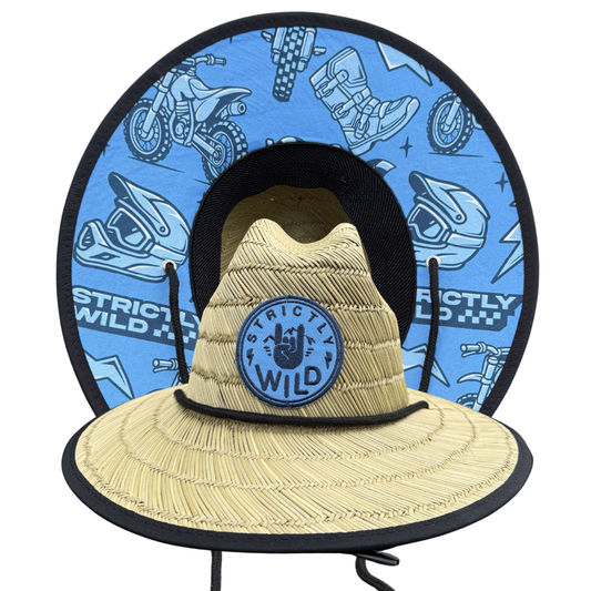 Race Day Kit Straw Hat / PREORDER - shipping June 22 - 30