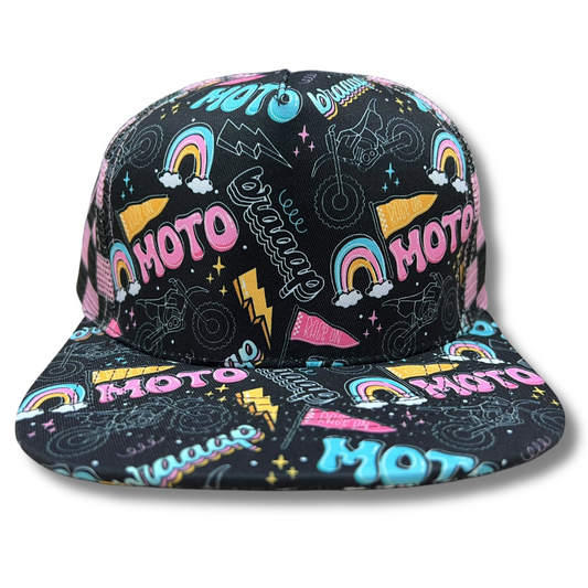 Moto Girl Snapback - Strictly Wild