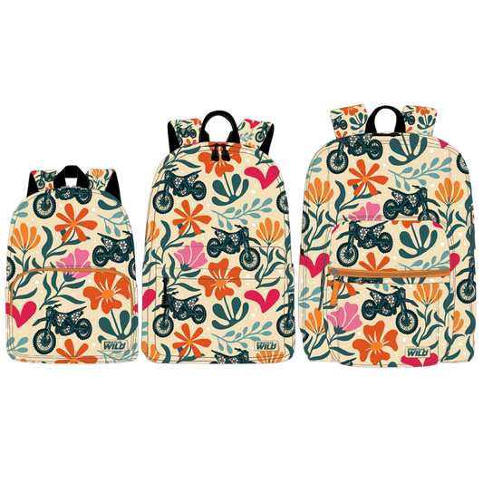 Flower Power Backpacks / PREORDER: shipping July 1 - 13