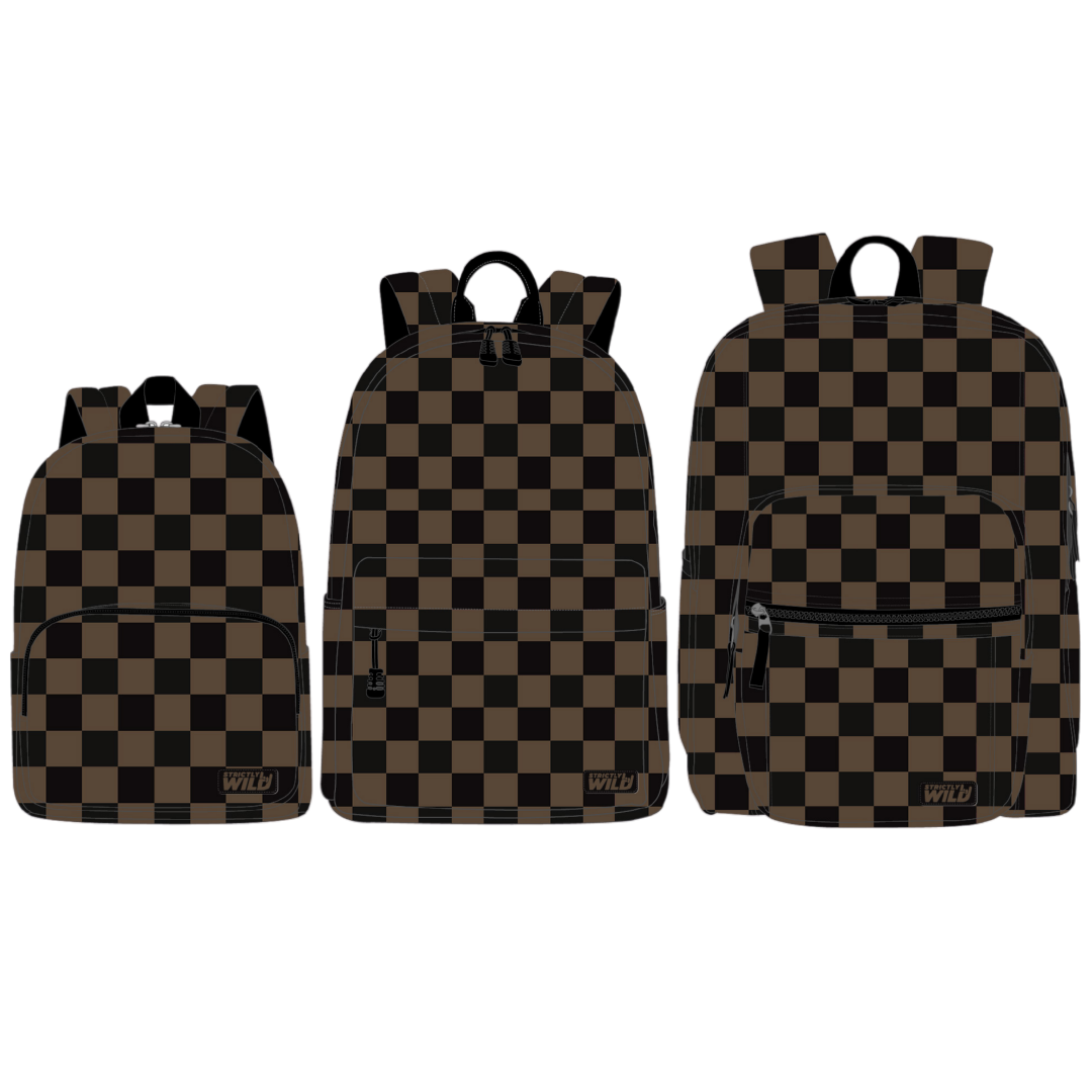 Dirty Checker Backpacks / PREORDER: shipping July 1 - 13