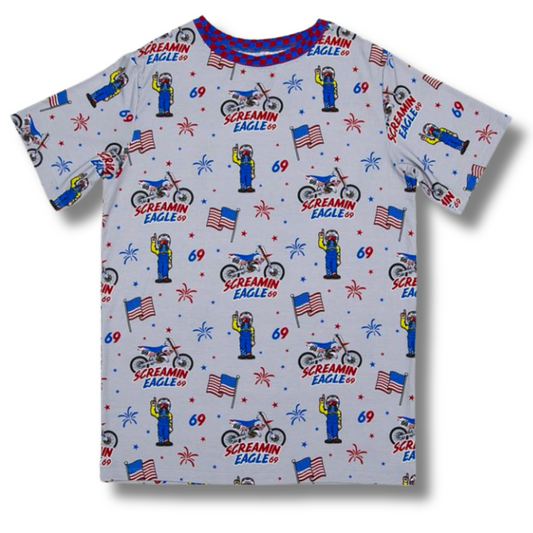 Ronnie Mac Bamboo Short Sleeve Shirt (2T - 3XL)  / *PREORDER - SHIPPING BETWEEN JUNE 16 - 23* - Strictly Wild