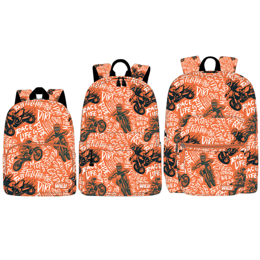 Race Life Backpacks / PREORDER: shipping July 1 - 13