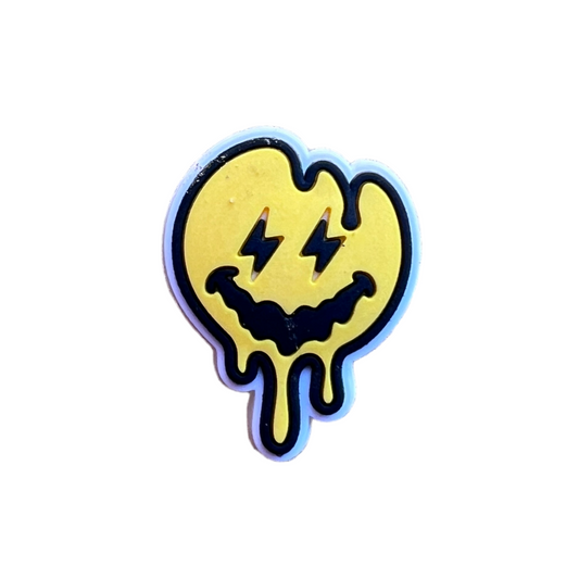 Droopy Smiley Croc Charm - Strictly Wild