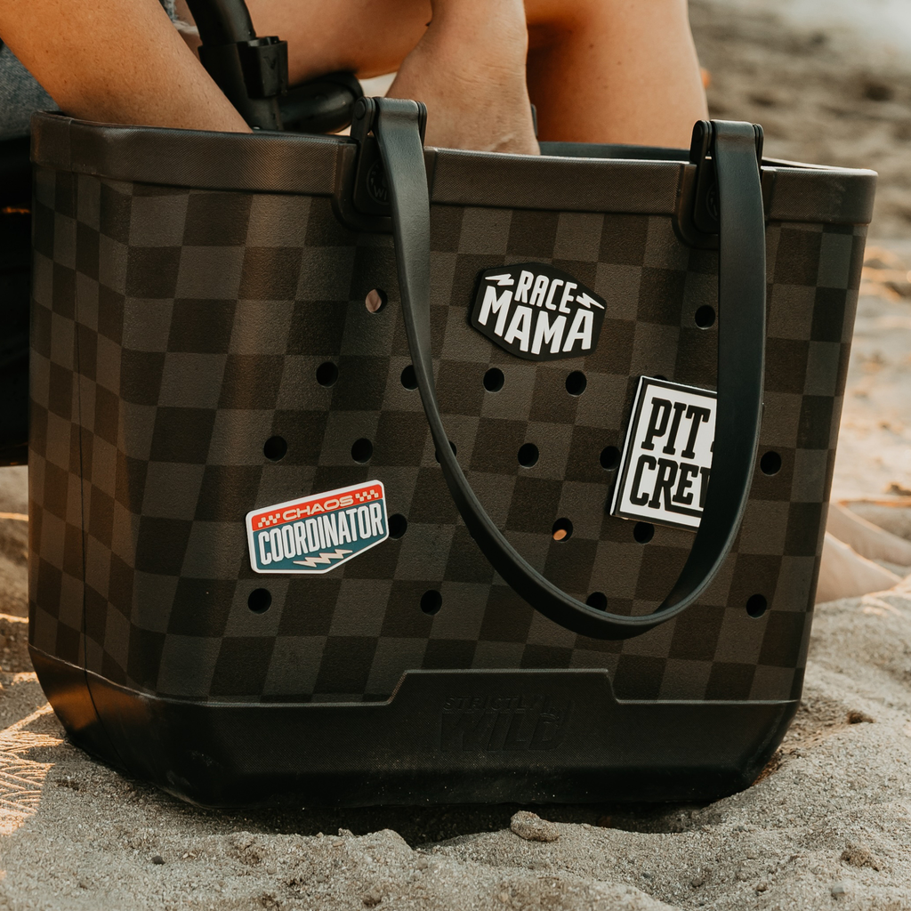 Stealth Moto Tote Rubber Track Bag | Strictly Wild