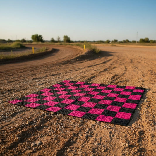 Pit Stop Pink Track Mat / PREORDER: shipping July 1 - 13