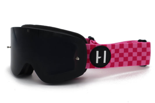 Youth Strictly Wild Pink Checkers