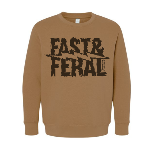 Fast & Feral Crewneck Pullover